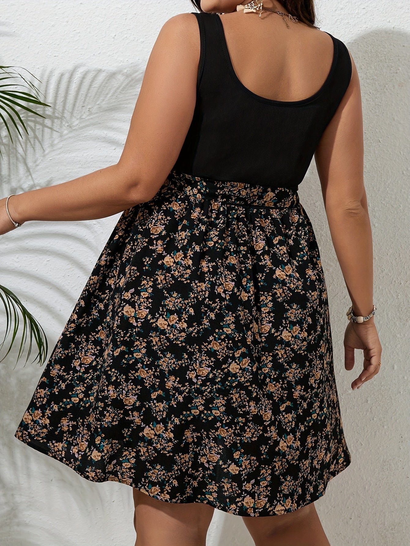 Roselyne | Robe Grande Taille Fleuri