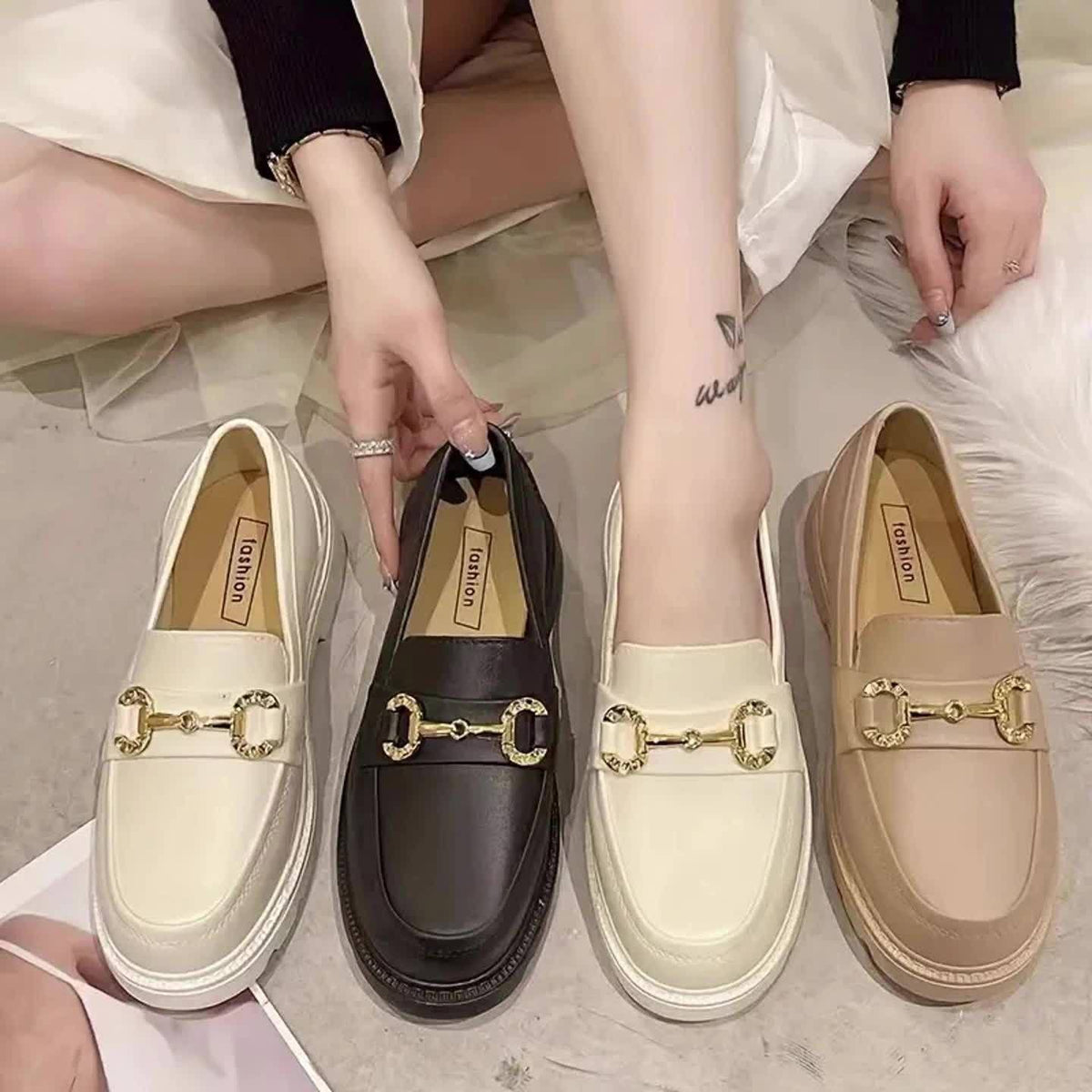 Noelle™ – Mocassins élégants à semelle stable et confort anatomique
