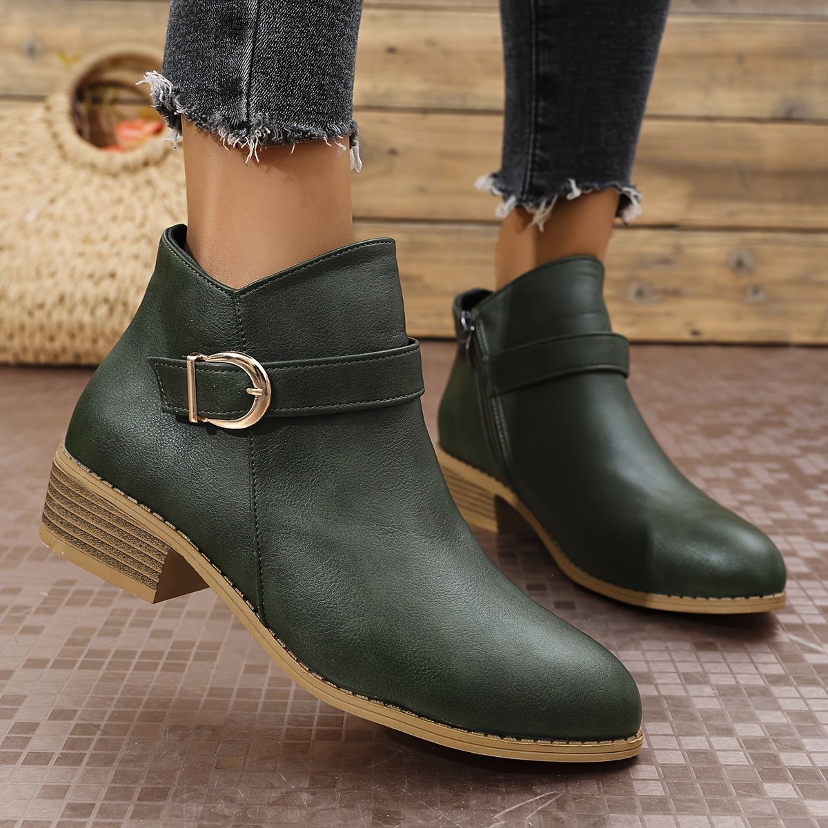 Amélina™ | Bottines confortables à boucle pour pieds sensibles