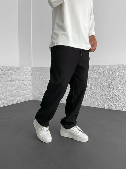 Sami™ - Pantalon confortable côtelé en spandex
