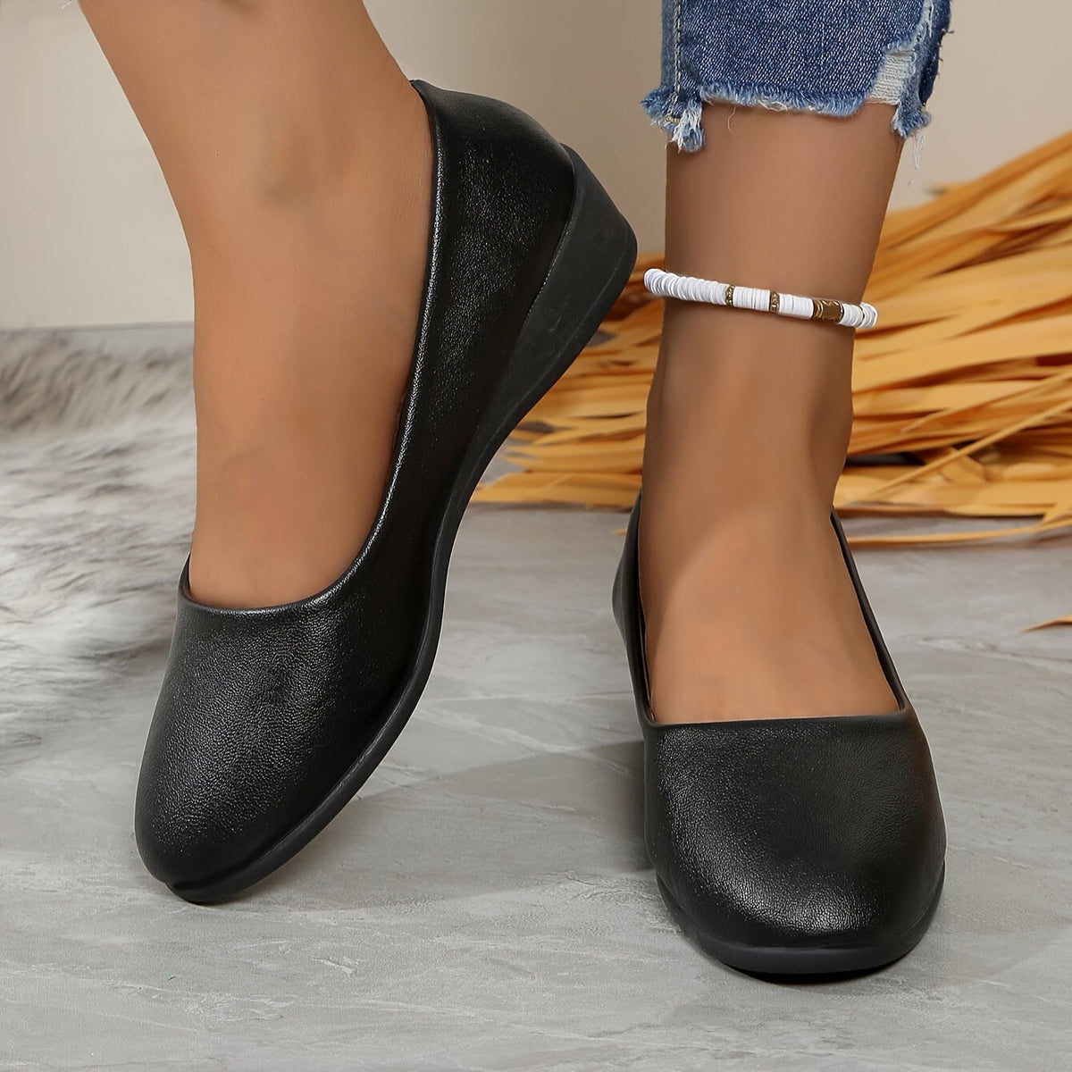 Gisele™ – Escarpins souples à petit talon et confort absolu