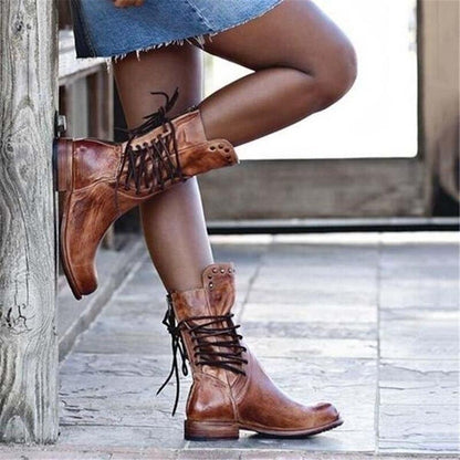 BREE™ | Bottes élégantes en cuir vegan