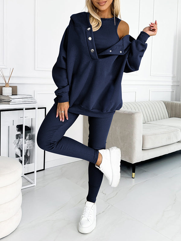Eli - Ensemble pantalon et sweat à capuche