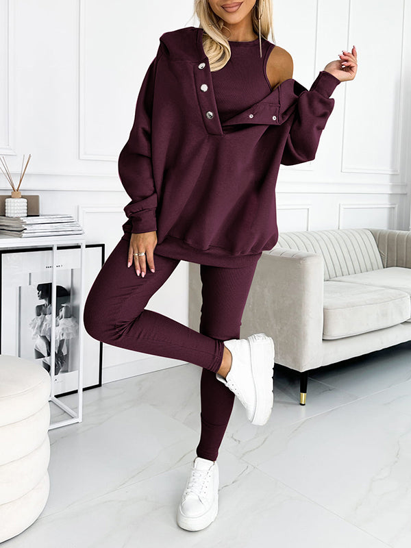 Eli - Ensemble pantalon et sweat à capuche