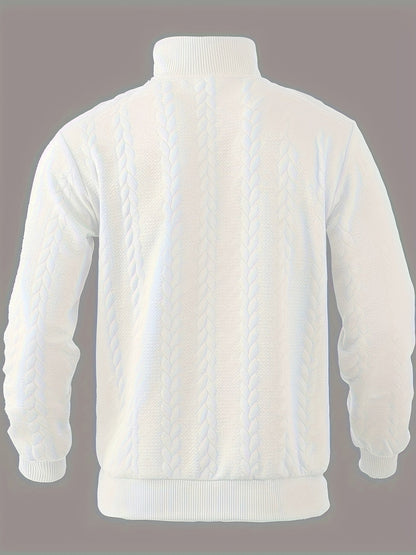 Benoît ™ | Pull vintage à fermeture éclair au design élégant