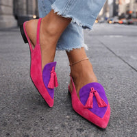 Rose et violet