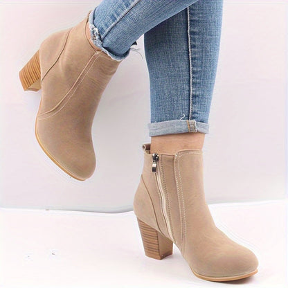 Maryline™ – Bottines à talon stable et confort longue durée