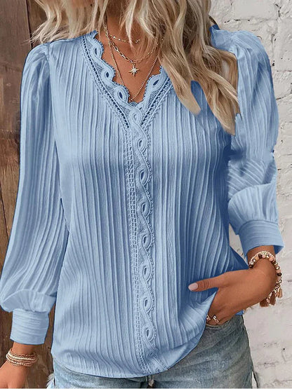 Emma | Blouse à Détails en Dentelle