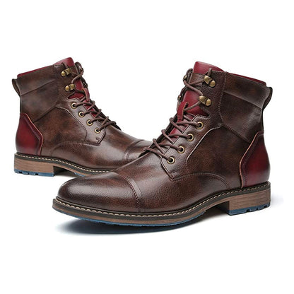 Raphaël - Bottes Oxford en cuir classiques pour hommes