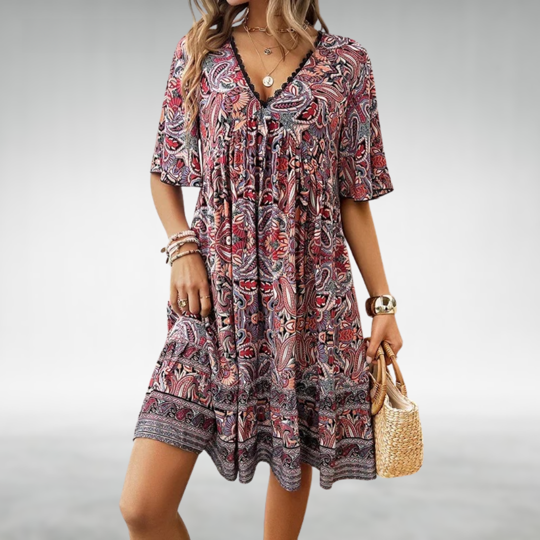 Stephanie | Robe Élégante Luxe (Presque épuisée)