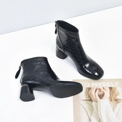 Orévelle | Bottines Élégantes à Talon Bloc