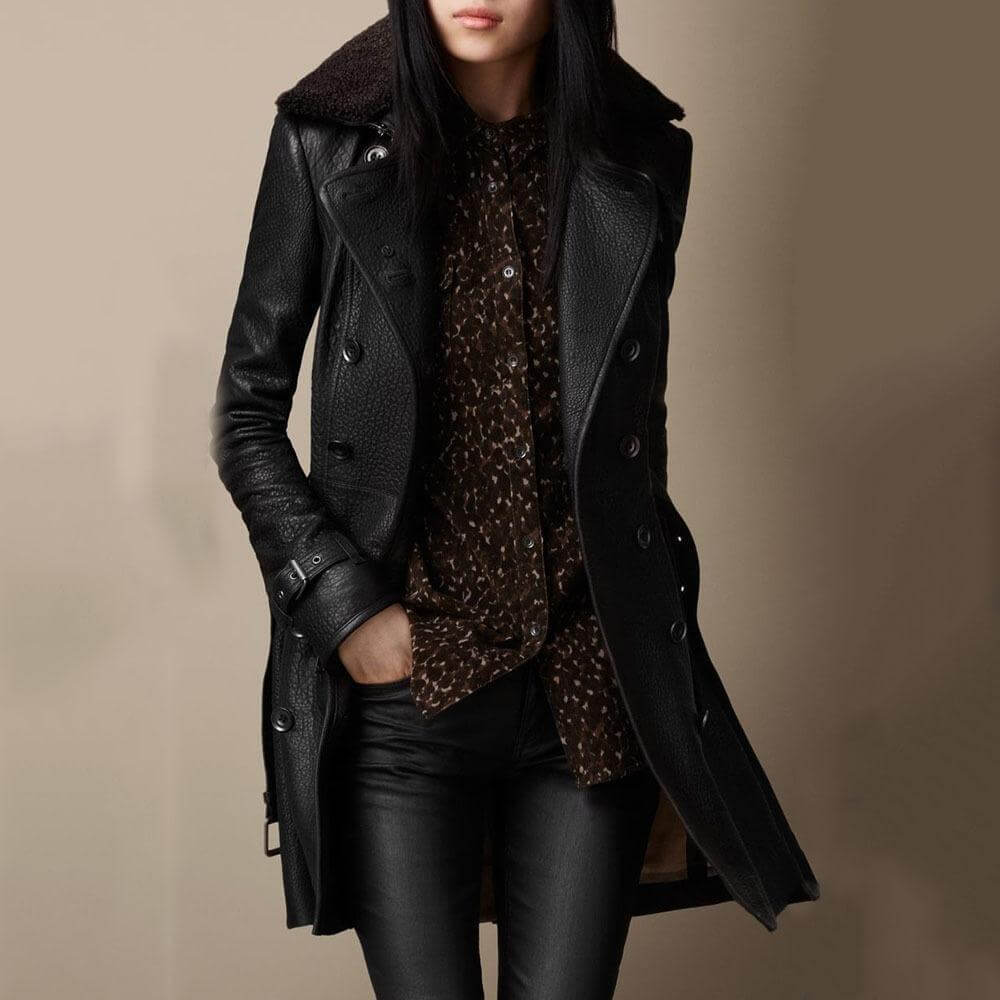 Ada Trench-coat Luxueux