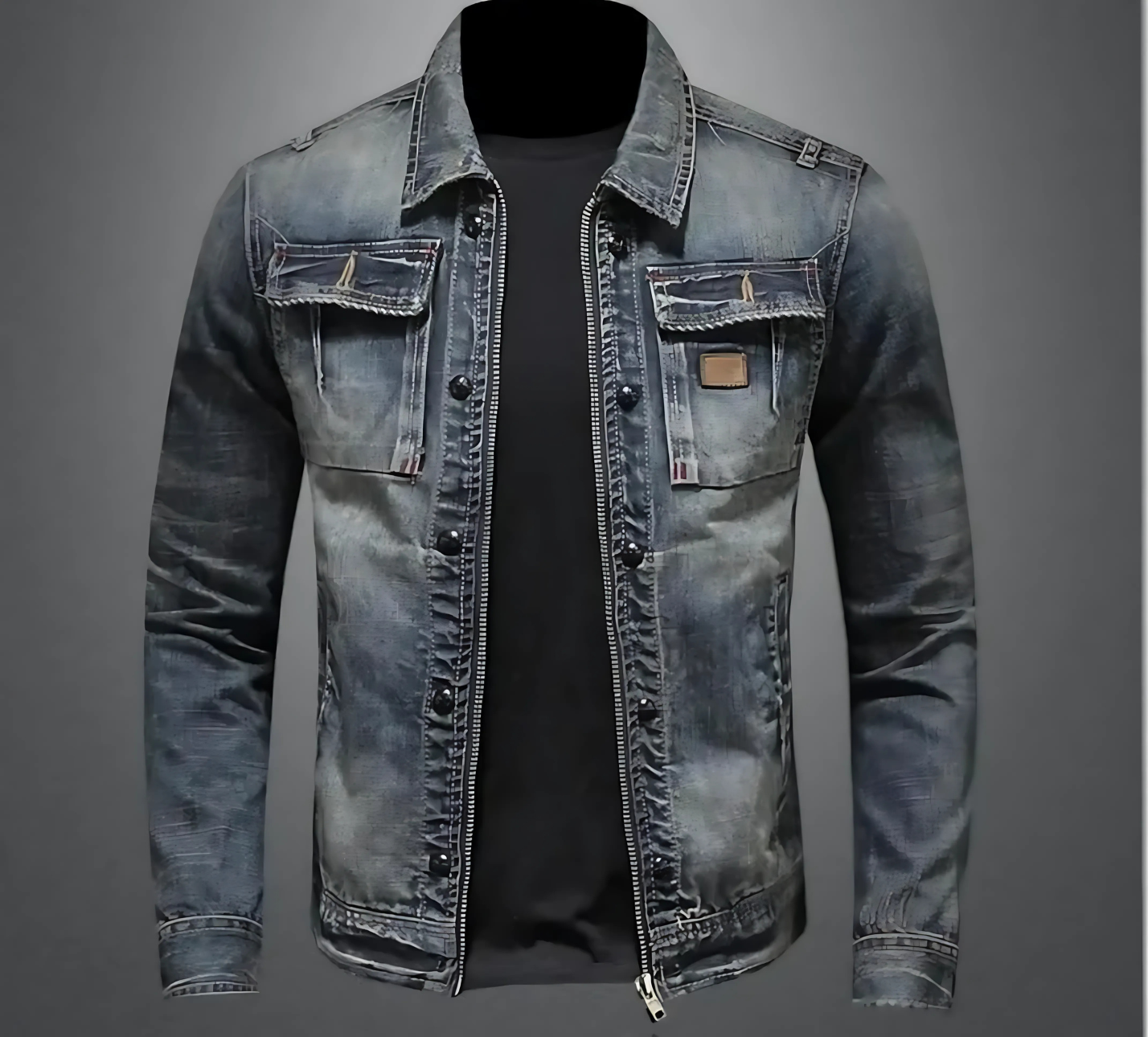 LUCAS - Vest en Denim