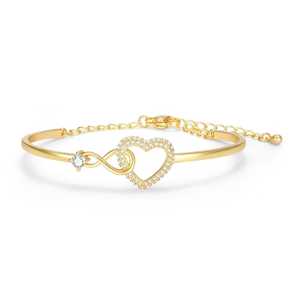 Marseille | Bracelet Cœur Étincelant