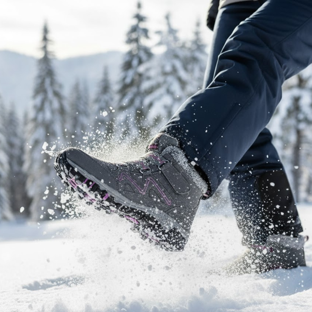 Podiatrail+ – Chaussures de randonnée d’hiver stabilisantes + SEMELLES OFFERTES