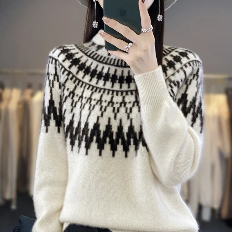 Elyse | Pull tricoté