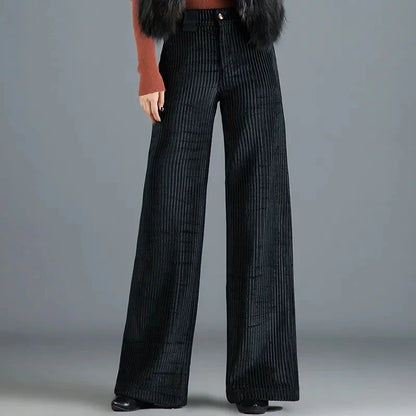 Estelle - Pantalon en Velours Côtelé pour Femmes