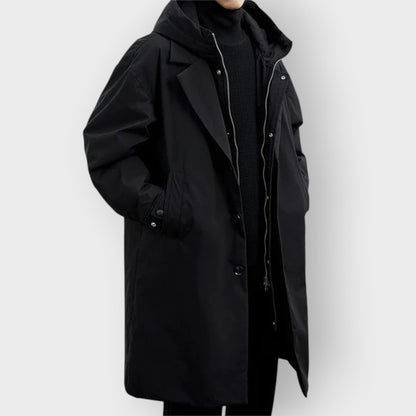 Luc™ - Manteau d'Hiver Long Élégant