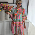 Kiki | Robe Midi Élégante de Printemps (Presque épuisée)