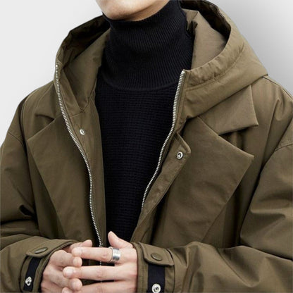 Luc™ - Manteau d'Hiver Long Élégant