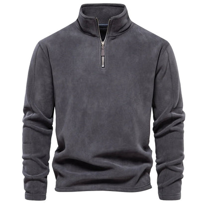 Emil | Pull Polaire Chaud avec Fermeture Éclair