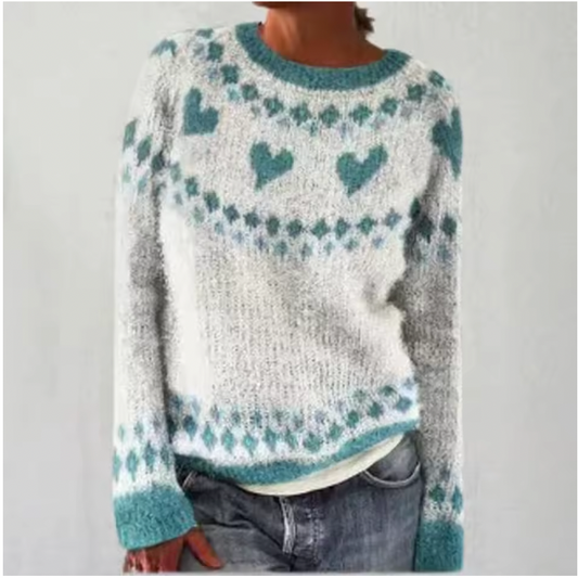 Eileen | Pull Rétro Élégant pour l'Hiver