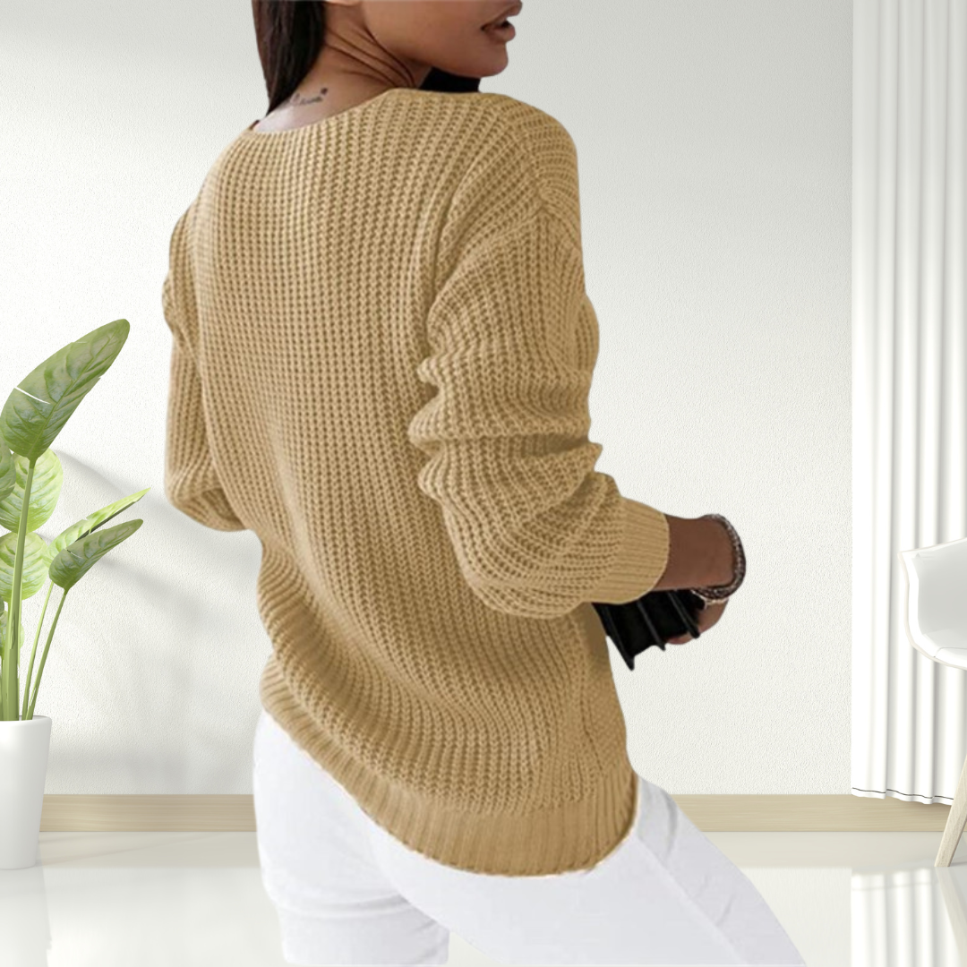 Oriana | Pull Tricoté Scandinave