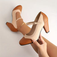 Marron/beige