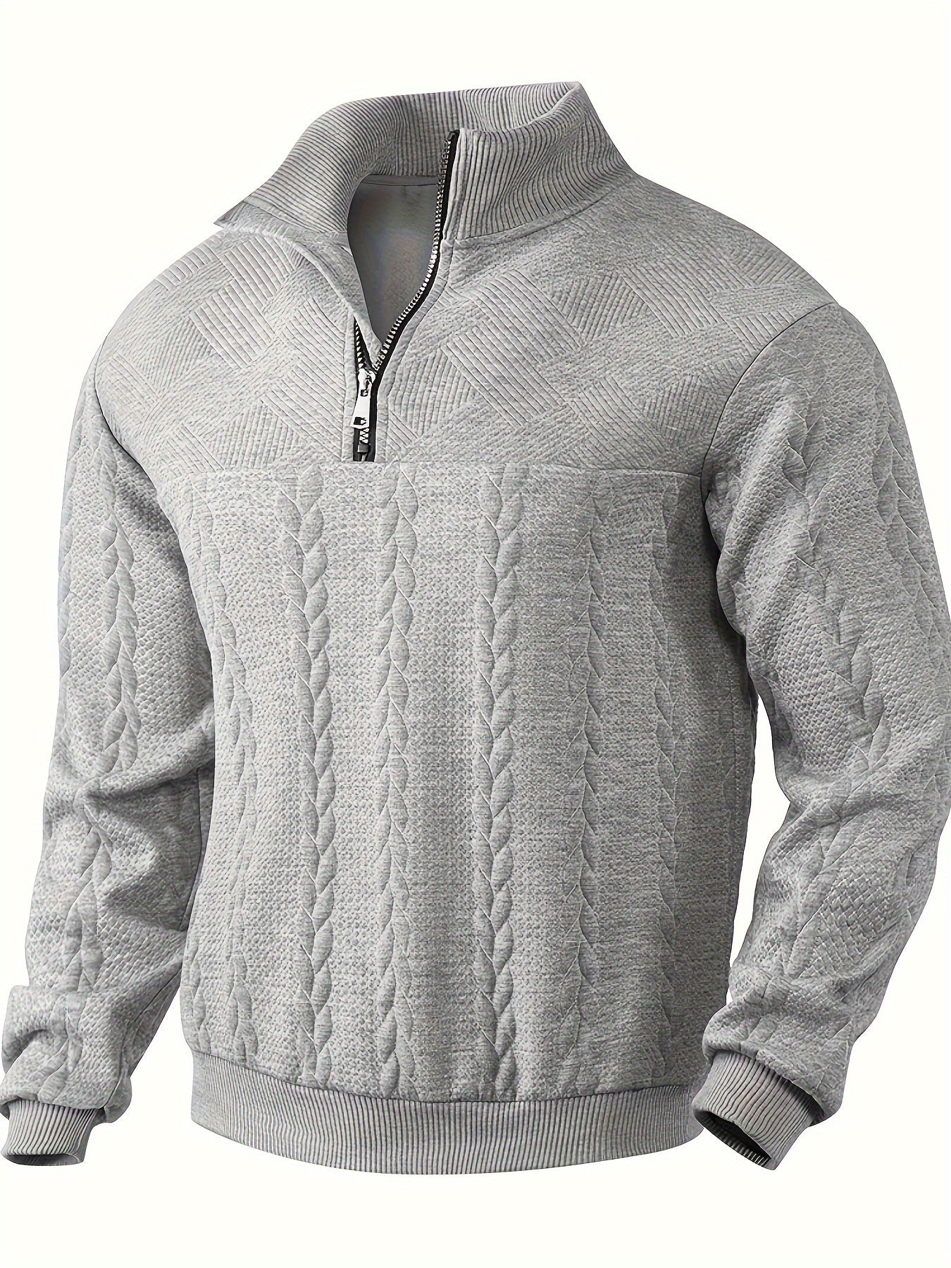 Benoît ™ | Pull vintage à fermeture éclair au design élégant