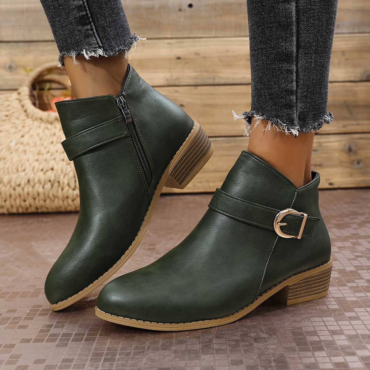 Amélina™ | Bottines confortables à boucle pour pieds sensibles