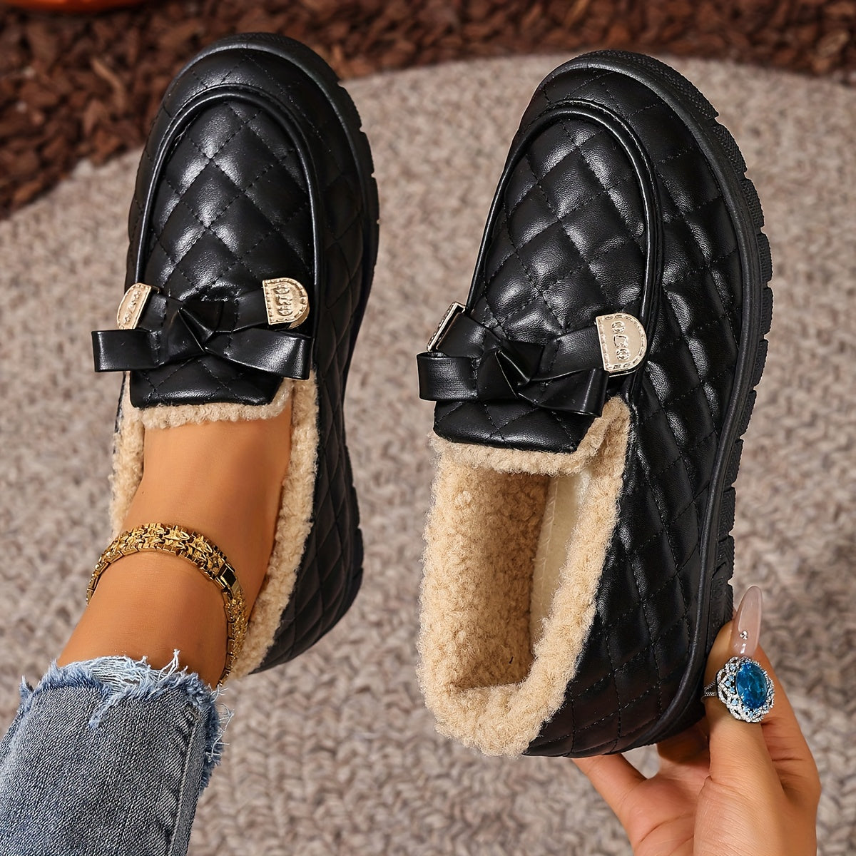 Vera – Chaussures Chaudes à Confort Quotidien