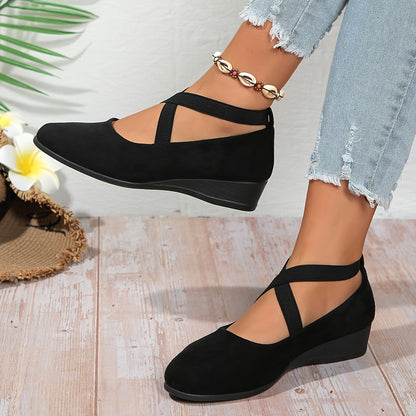Élise® – Ballerines à brides croisées pour un confort raffiné