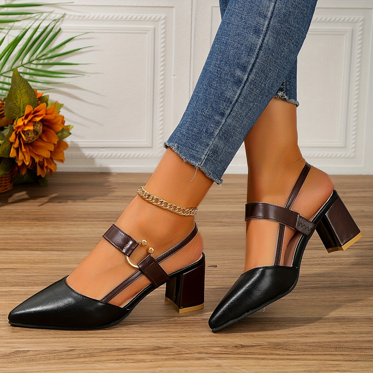 Claudette™ – Escarpins à bride élégants et confortables