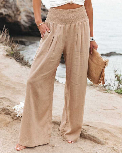 Lily | Pantalon d'Été Amusant à Pentes Larges