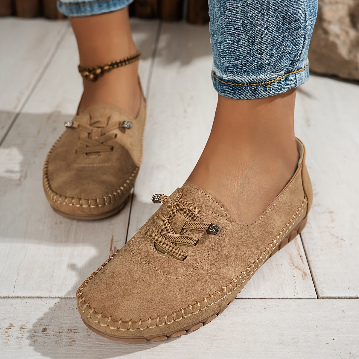 Orthelia™ – Mocassins souples à soutien intégral pour pieds sensibles