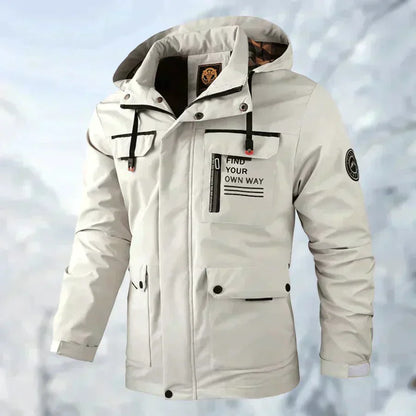 Chris™ - Veste outdoor confortable, coupe-vent et imperméable