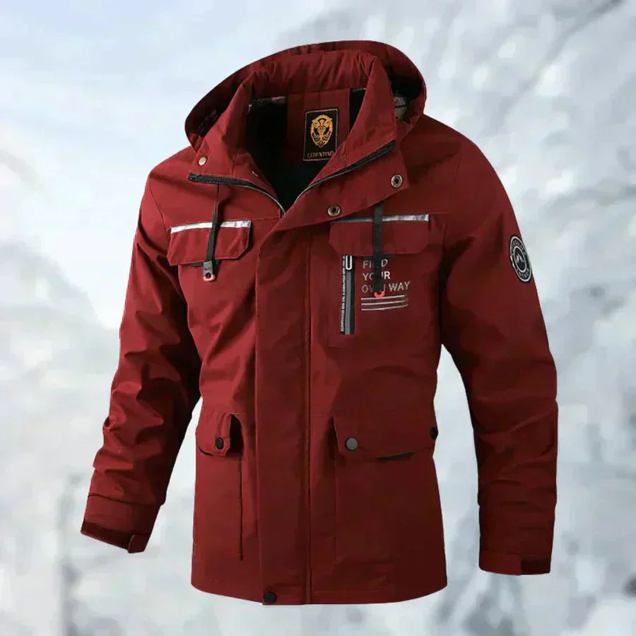 Chris™ - Veste outdoor confortable, coupe-vent et imperméable