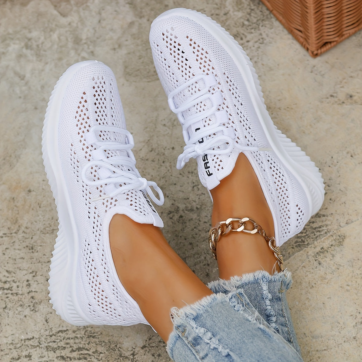 Colette | Baskets Respirantes Confort Total +SEMELLES OFFERTES