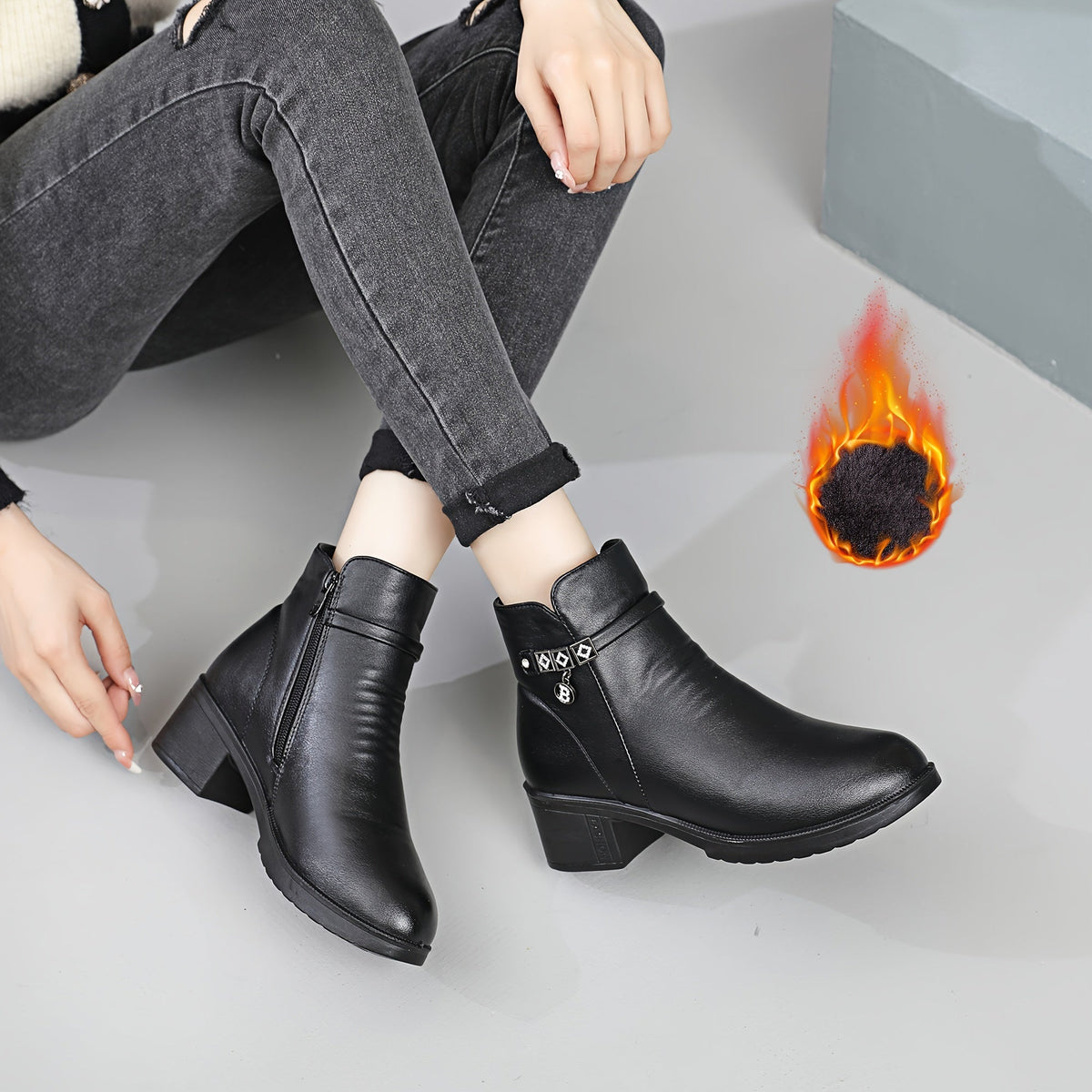 Noémie™ – Bottines confort d’hiver