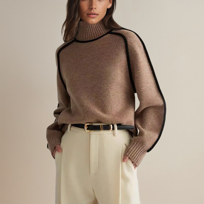 ARABÉLLE - COL ROULÉ COUTURE