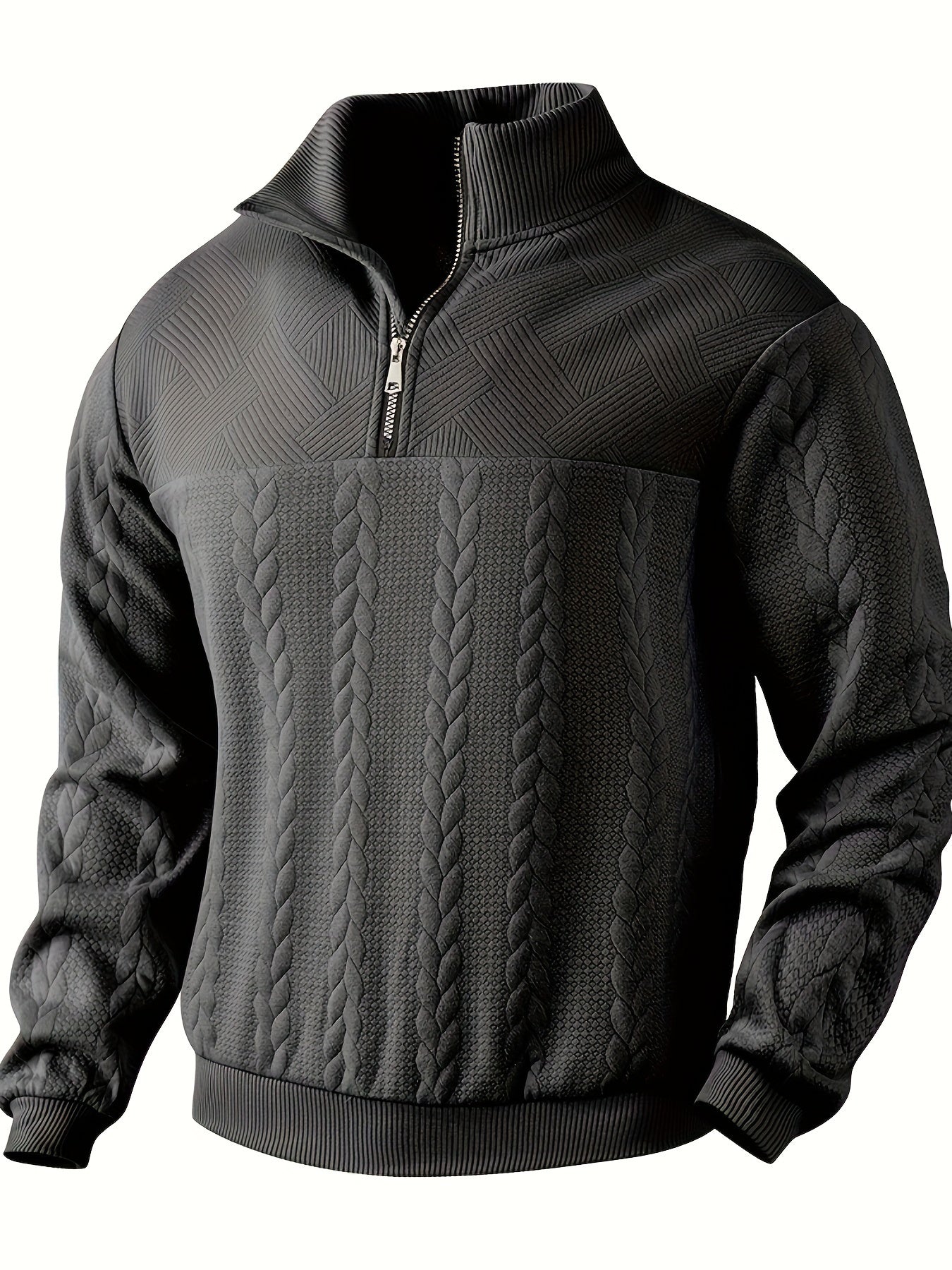 Benoît ™ | Pull vintage à fermeture éclair au design élégant