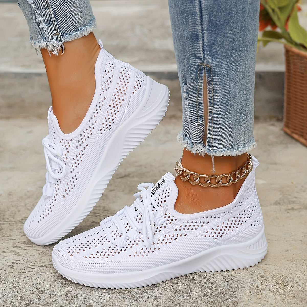Colette | Baskets Respirantes Confort Total +SEMELLES OFFERTES