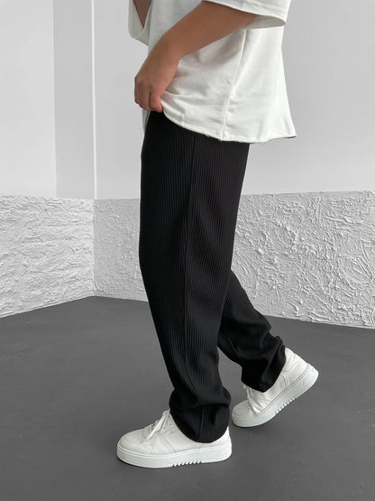Sami™ - Pantalon confortable côtelé en spandex