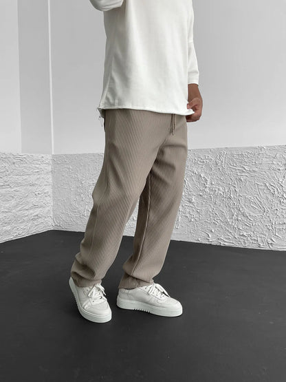 Sami™ - Pantalon confortable côtelé en spandex