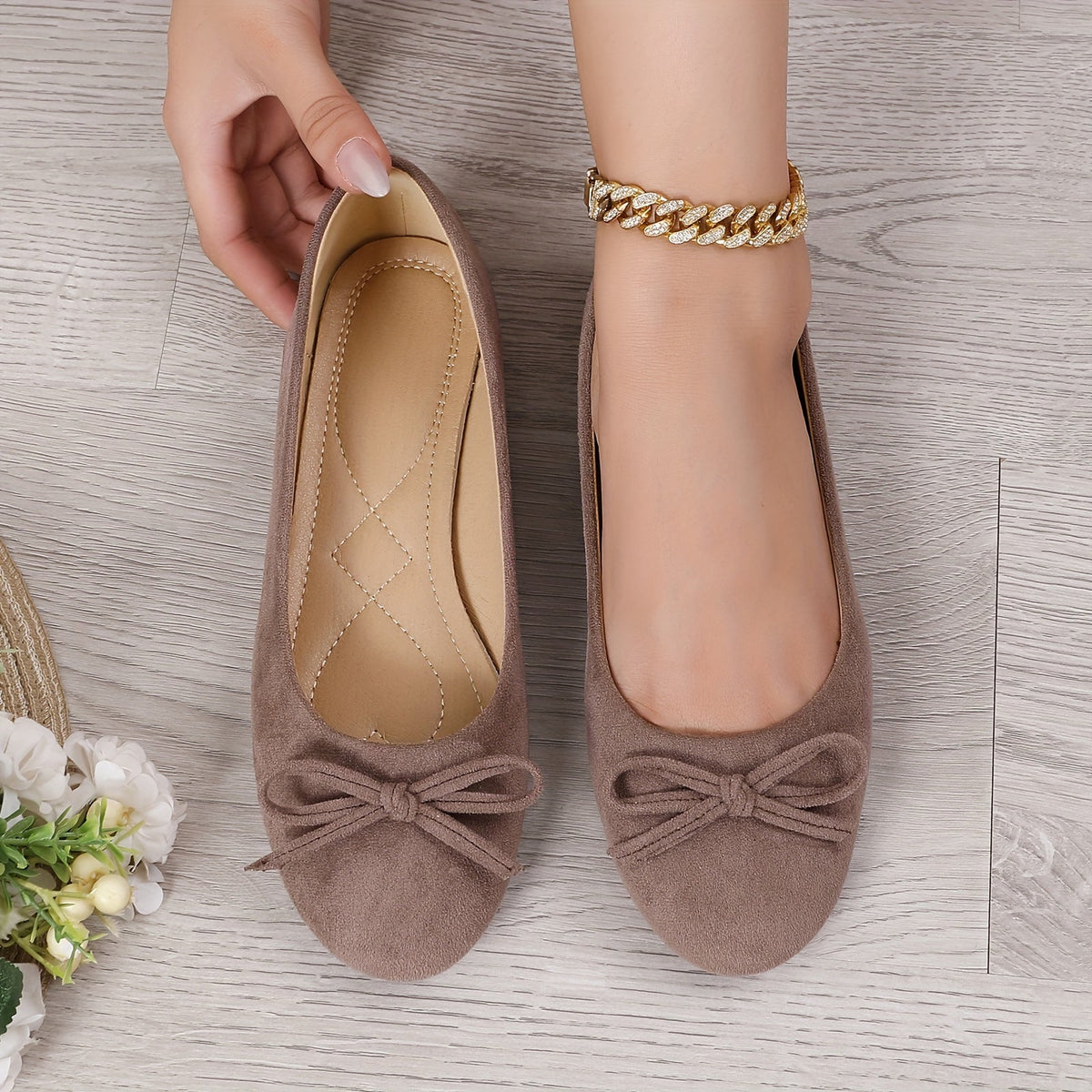 Roselyne | Ballerines Douces et Élégantes