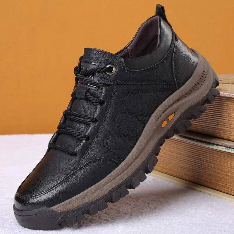 Arthur - Chaussures Casual en Cuir Brodées à la Main